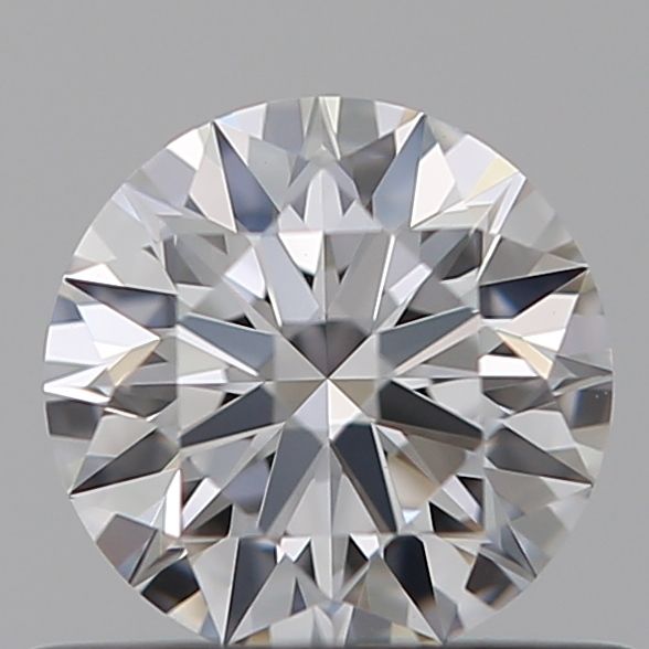 0.5 Carat Round Lab Diamond with  Cut Diamond in 14KT  view 1
