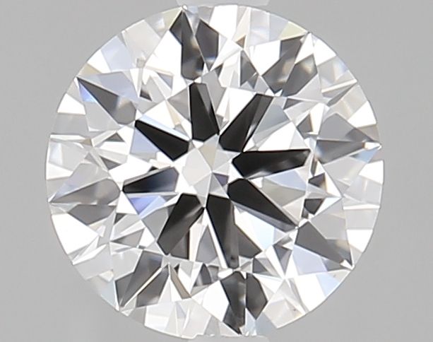 1.31 Carat Round Lab Diamond & 1.32 Carat Round Lab Diamond with  Cut Diamond in 14KT  view 1
