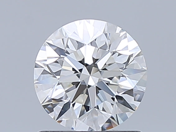 0.9 Carat Round Natural Diamond with  Cut Diamond in 14KT  view 1
