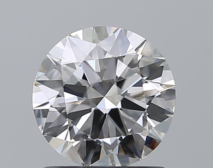 1.01 Carat Round Natural Diamond with  Cut Diamond in 14KT  view 1
