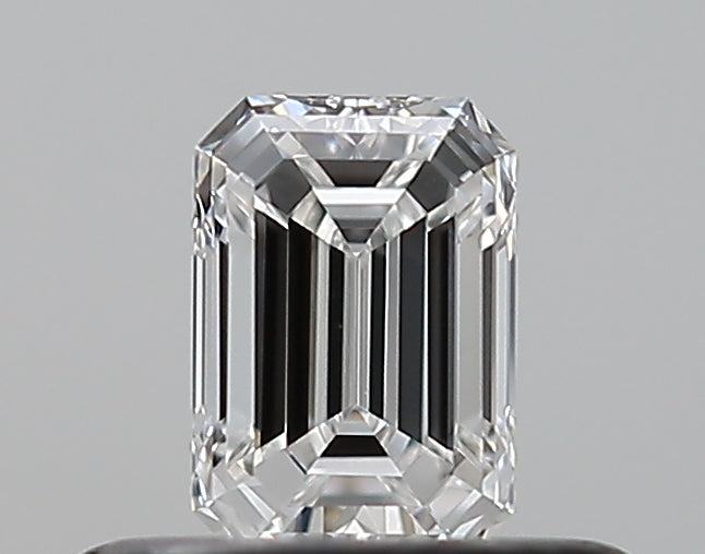 0.33 Carat Emerald Natural Diamond with  Cut Diamond in 14KT  view 1
