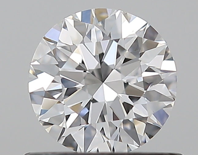 0.6 Carat Round Natural Diamond with  Cut Diamond in 14KT  view 1
