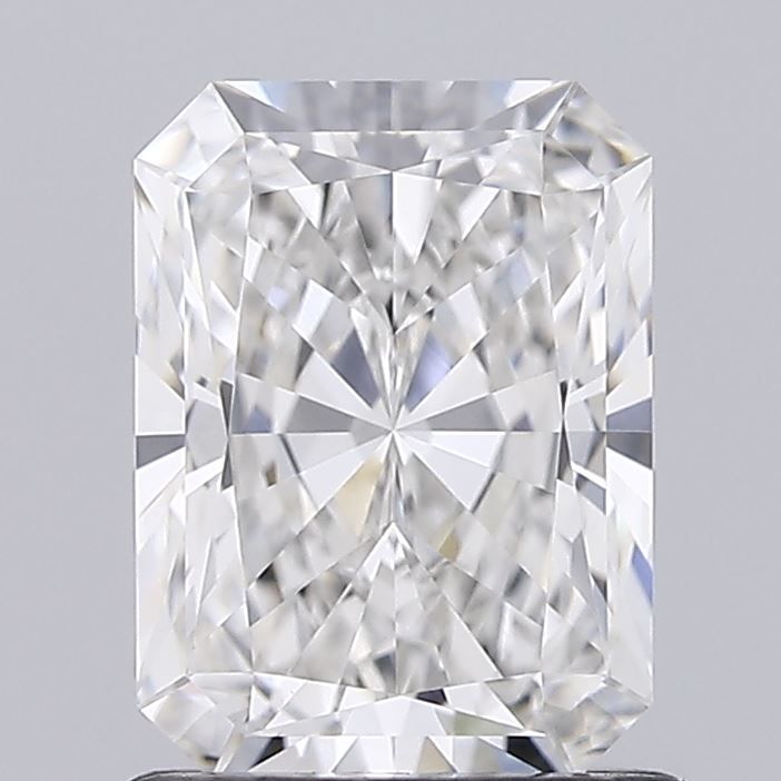 1.31 Carat Radiant Lab Diamond with  Cut Diamond in 14KT  view 1
