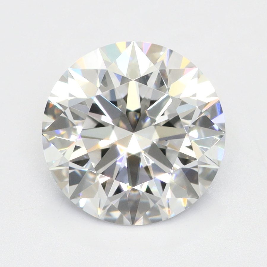 1.0 Carat Round Lab Diamond with  Cut Diamond in 14KT  view 1
