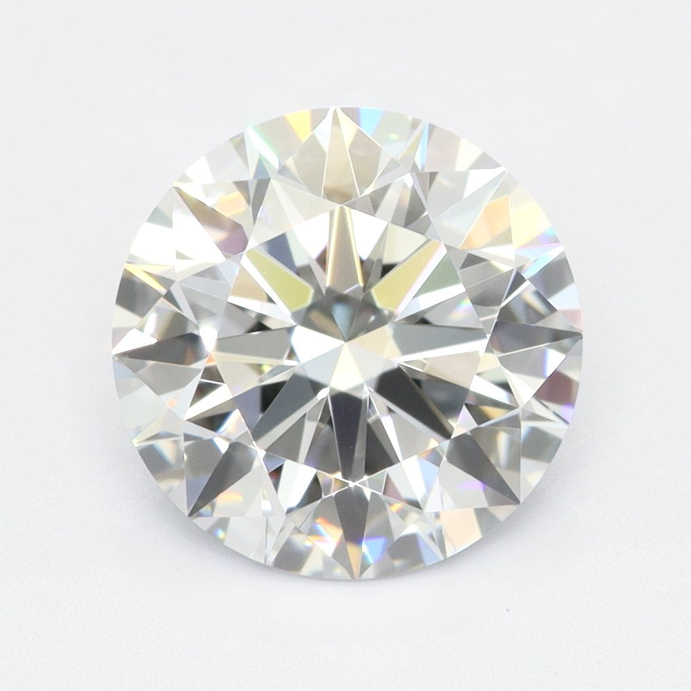1.31 Carat Round Lab Diamond with  Cut Diamond in 14KT  view 1
