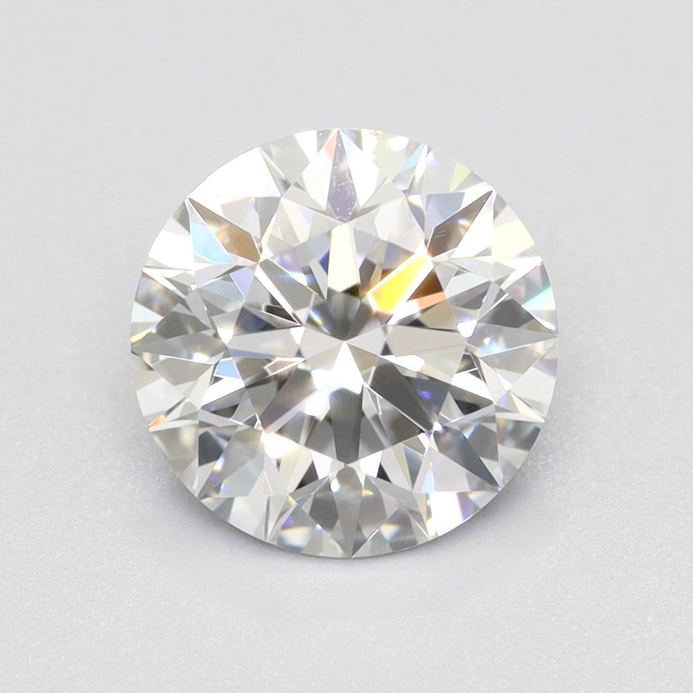 1.0 Carat Round Lab Diamond with  Cut Diamond in 14KT  view 1
