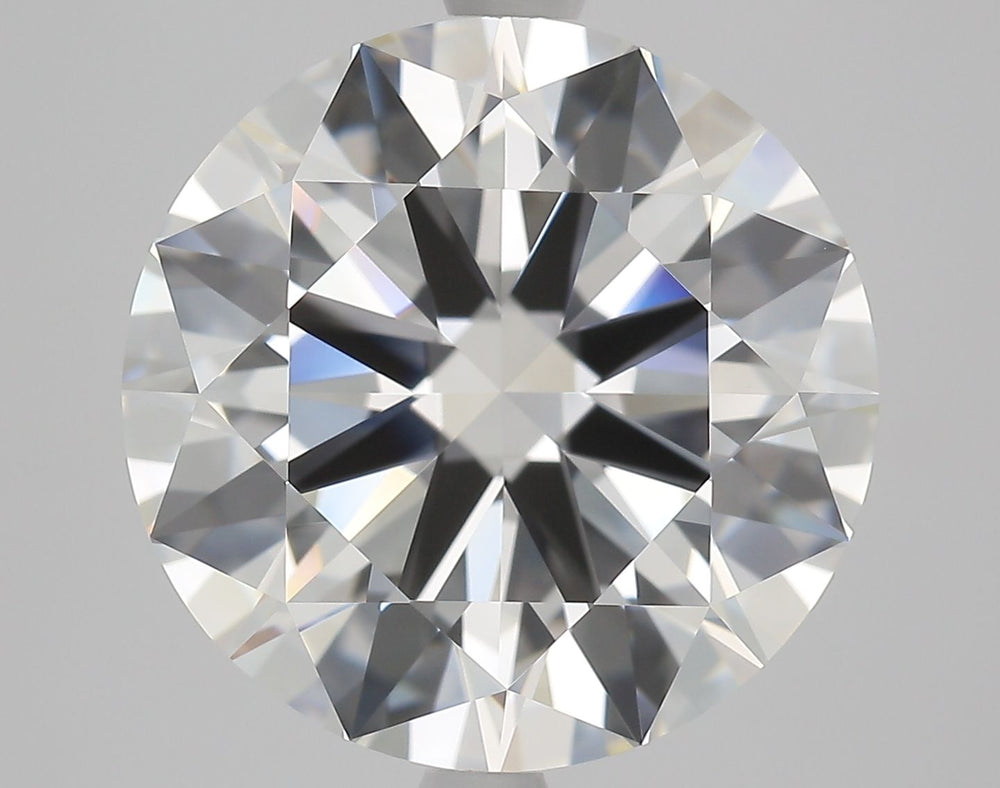 5.0 Carat Round Natural Diamond with  Cut Diamond in 14KT  view 1
