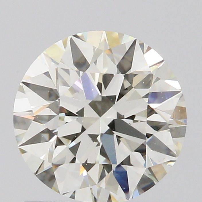 1.0 Carat Round Natural Diamond with  Cut Diamond in 14KT  view 1

