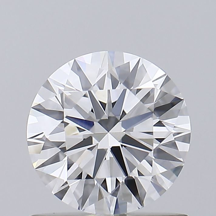 0.76 Carat Round Lab Diamond with  Cut Diamond in 14KT  view 1
