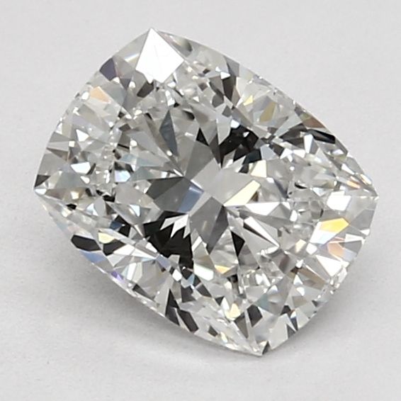 1.58 Carat Cushion Lab Diamond with  Cut Diamond in 14KT  view 1
