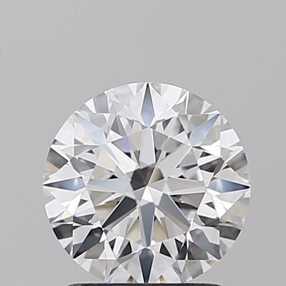 1.51 Carat Round Lab Diamond with  Cut Diamond in 14KT  view 1
