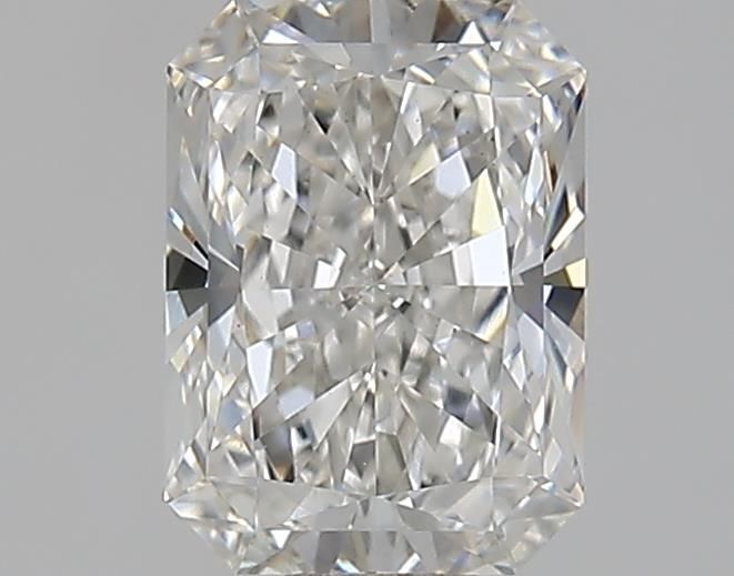 0.93 Carat Radiant Lab Diamond with  Cut Diamond in 14KT  view 1
