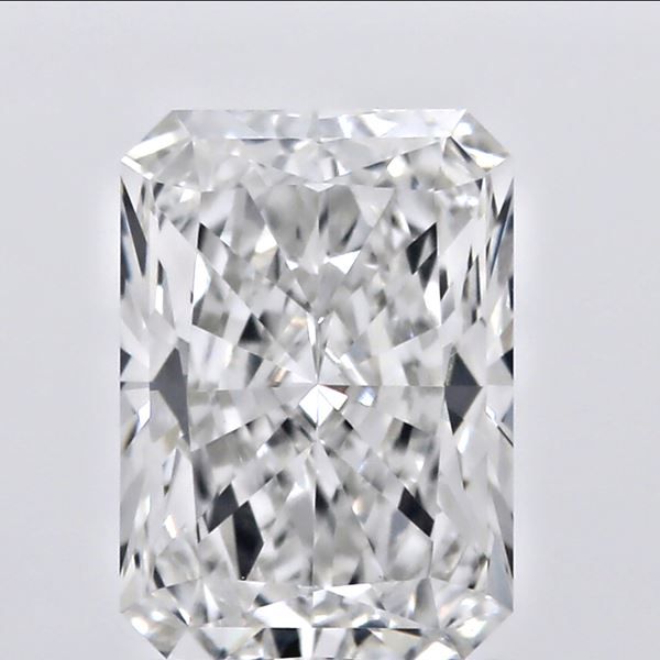 1.5 Carat Radiant Lab Diamond with  Cut Diamond in 14KT  view 1
