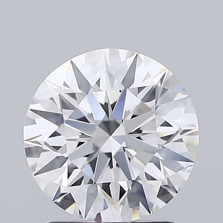 1.81 Carat Round Lab Diamond with  Cut Diamond in 14KT  view 1
