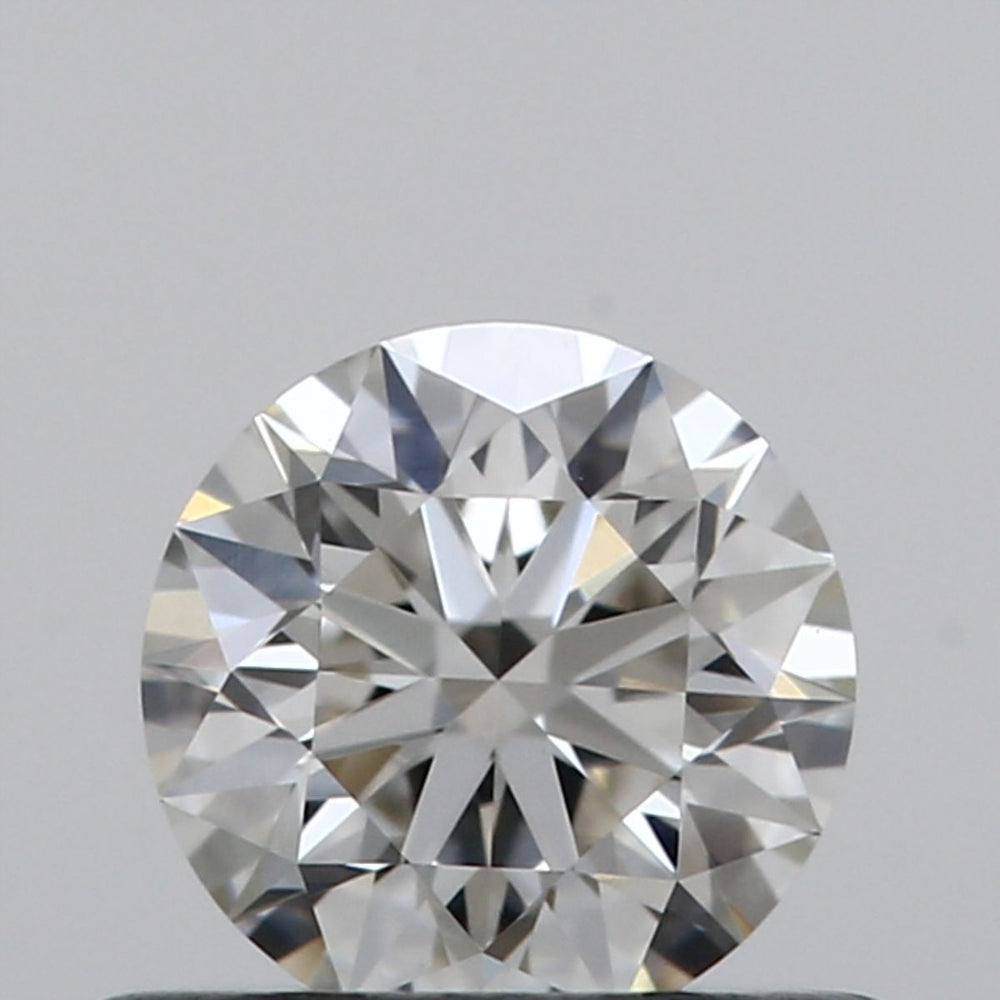 0.43 Carat Round Natural Diamond with  Cut Diamond in 14KT  view 1
