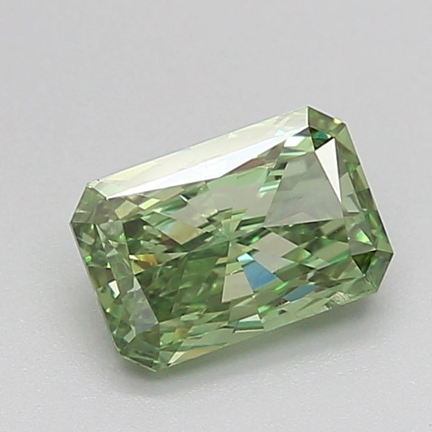 1.01 Carat Radiant Lab Diamond with  Cut Diamond in 14KT  view 1
