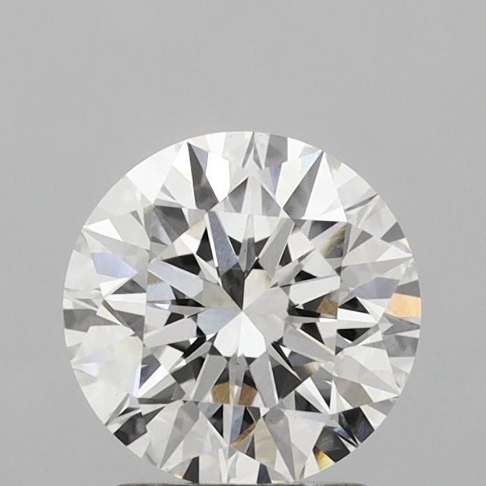 2.07 Carat Round Lab Diamond with  Cut Diamond in 14KT  view 1
