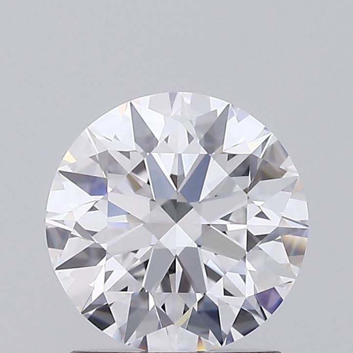 1.32 Carat Round Lab Diamond with  Cut Diamond in 14KT  view 1
