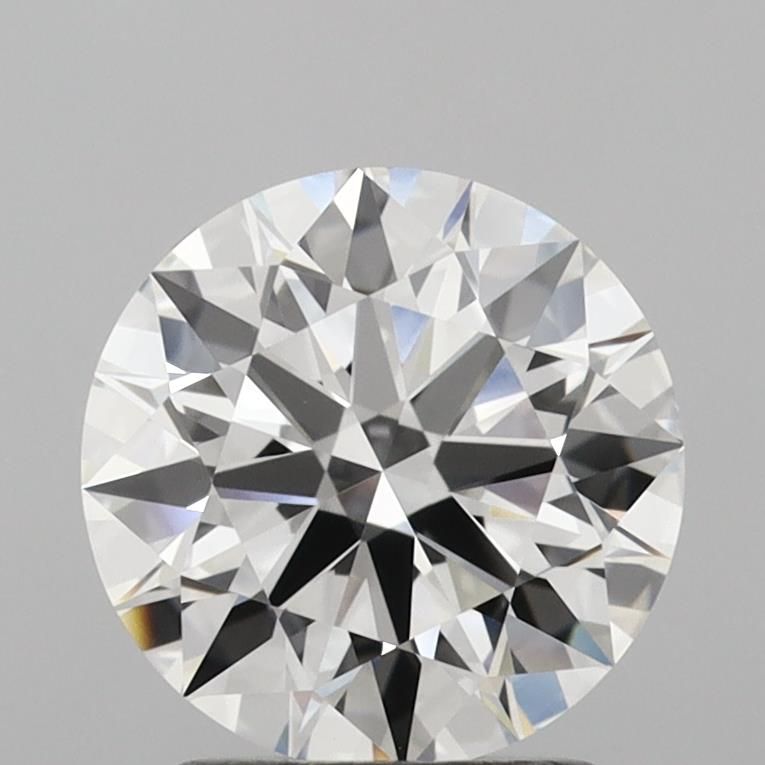 1.75 Carat Round Lab Diamond with  Cut Diamond in 14KT  view 1

