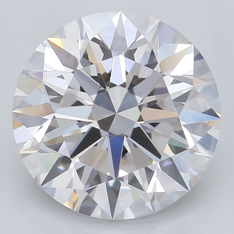 1.66 Carat Round Lab Diamond with  Cut Diamond in 14KT  view 1
