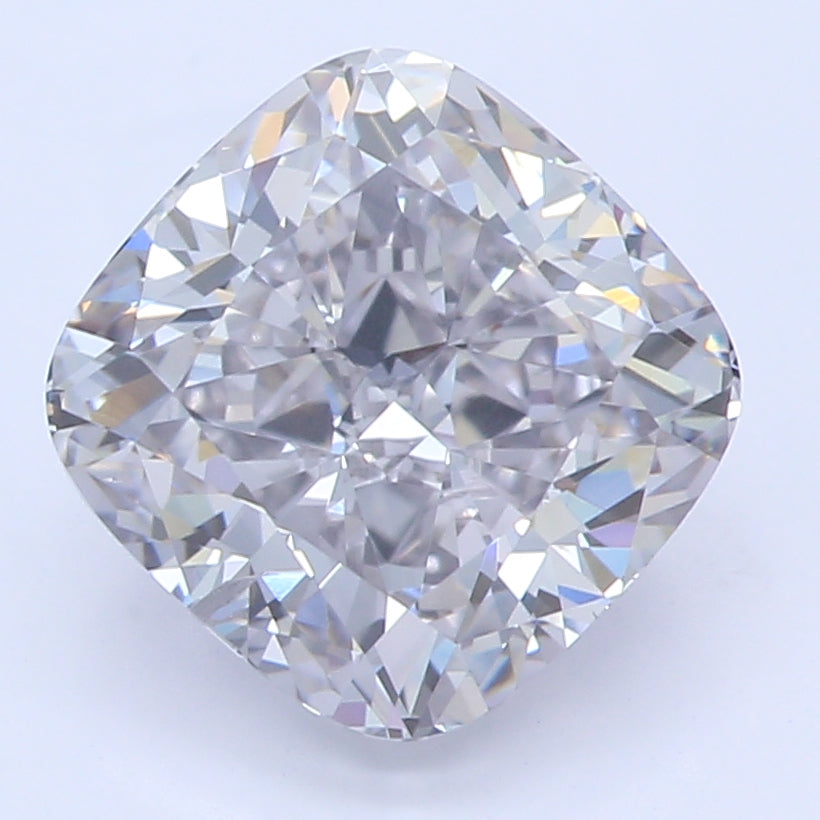 1.81 Carat Cushion Lab Diamond with  Cut Diamond in 14KT  view 1

