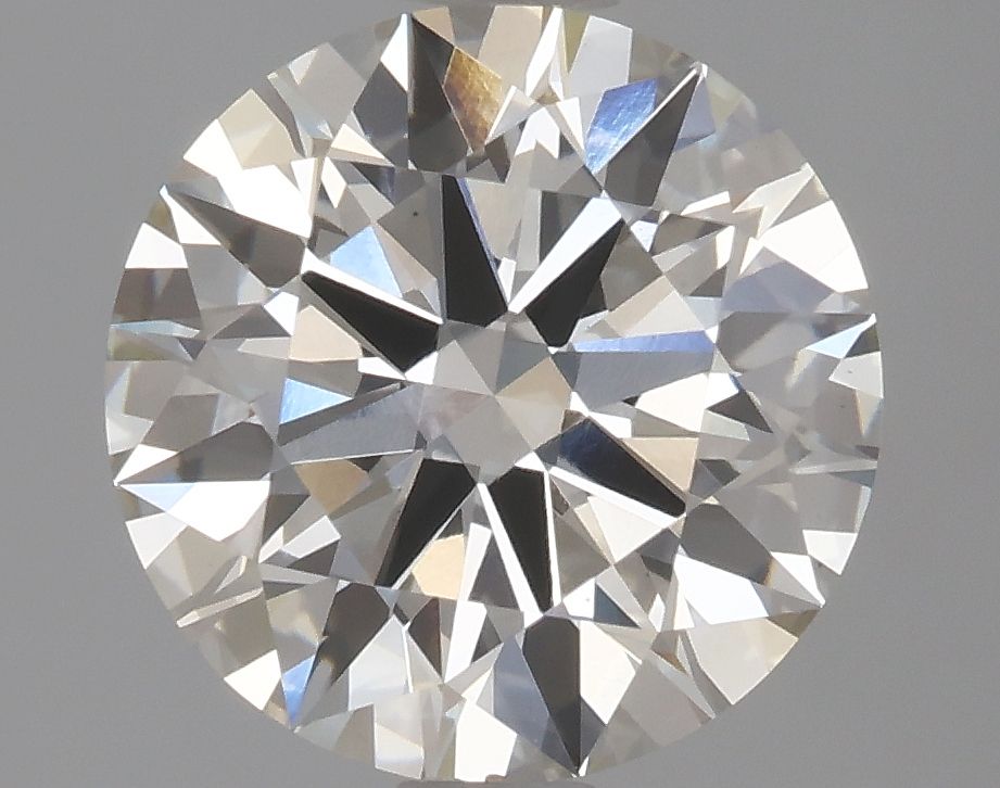 1.96 Carat Round Lab Diamond with  Cut Diamond in 14KT  view 1
