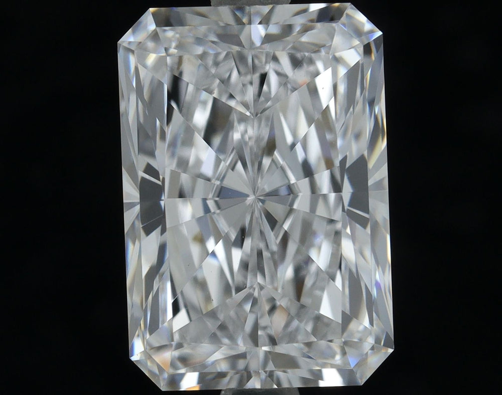 3.01 Carat Radiant Lab Diamond with  Cut Diamond in 14KT  view 1
