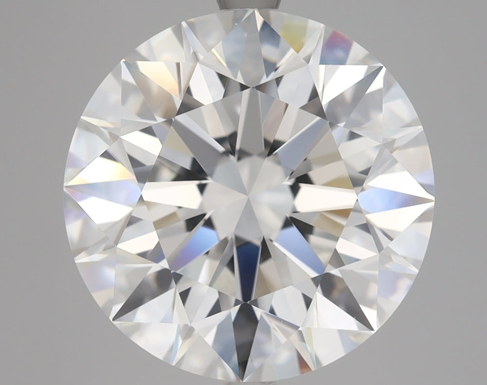 8.22 Carat Round Natural Diamond with  Cut Diamond in 14KT  view 1
