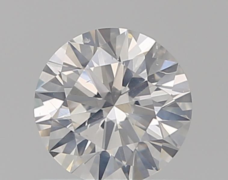 0.65 Carat Round Natural Diamond with  Cut Diamond in 14KT  view 1
