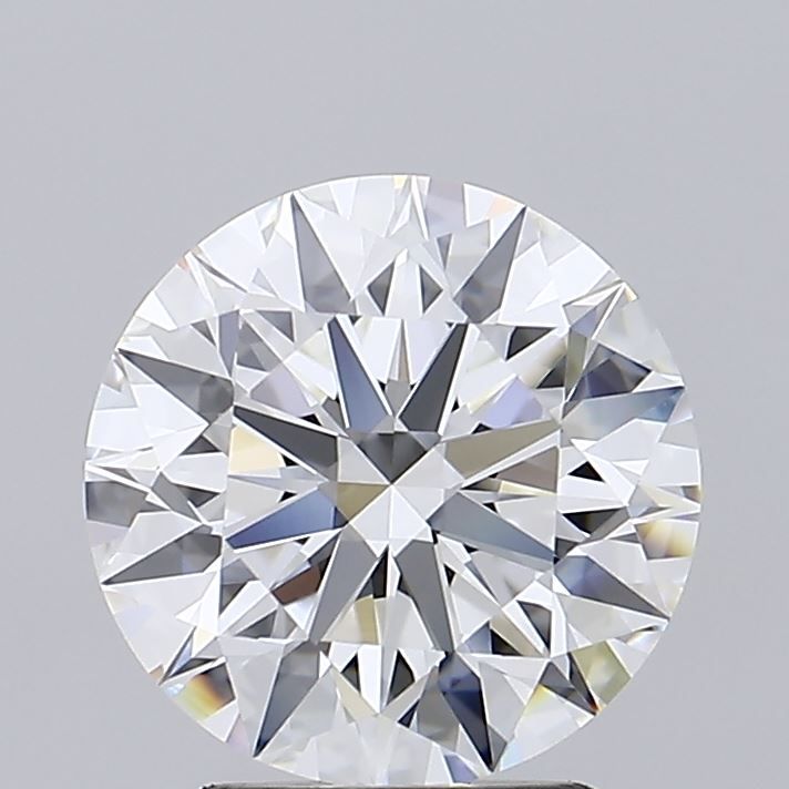 2.79 Carat Round Lab Diamond with  Cut Diamond in 14KT  view 1
