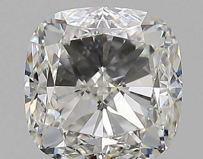 0.7 Carat Cushion Natural Diamond with  Cut Diamond in 14KT  view 1
