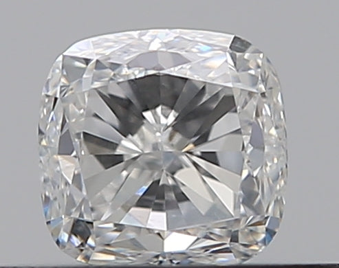 0.46 Carat Cushion Natural Diamond with  Cut Diamond in 14KT  view 1
