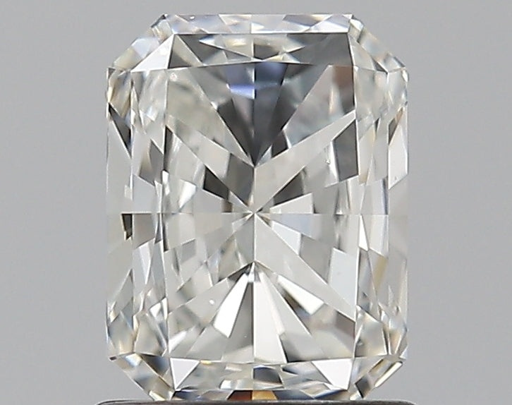 1.02 Carat Radiant Natural Diamond with  Cut Diamond in 14KT  view 1
