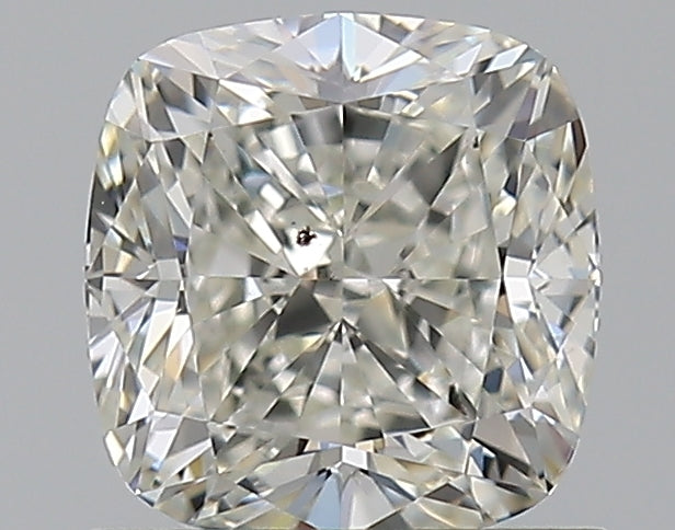 1.2 Carat Cushion Natural Diamond with  Cut Diamond in 14KT  view 1
