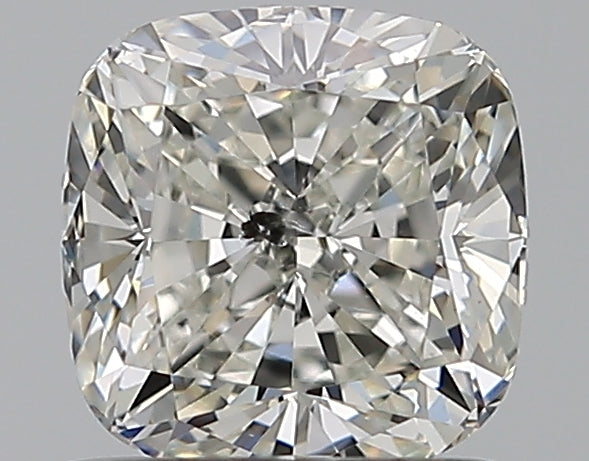 1.01 Carat Cushion Natural Diamond with  Cut Diamond in 14KT  view 1
