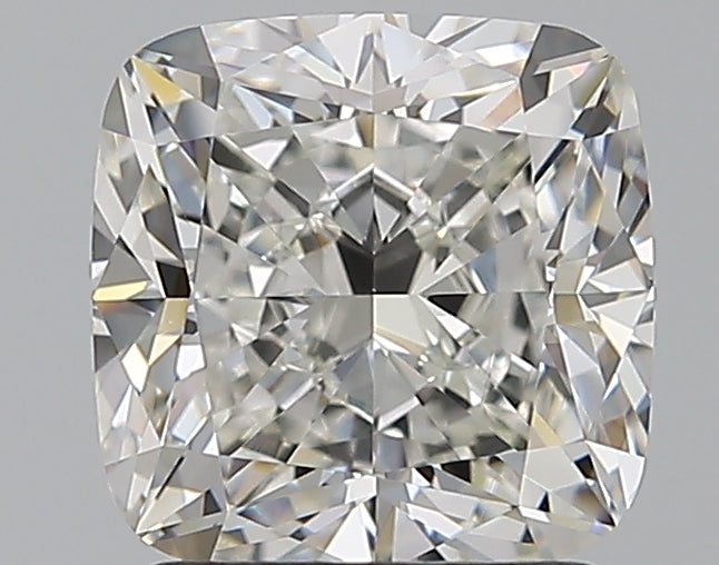 1.91 Carat Cushion Natural Diamond with  Cut Diamond in 14KT  view 1
