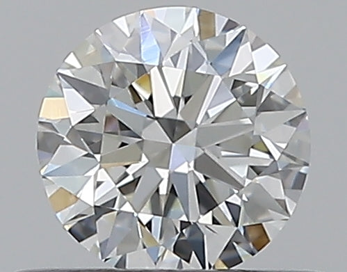 0.37 Carat Round Natural Diamond with  Cut Diamond in 14KT  view 1
