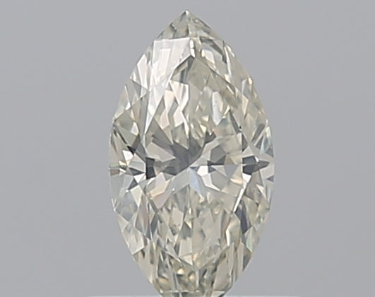 0.5 Carat Marquise Natural Diamond with  Cut Diamond in 14KT  view 1

