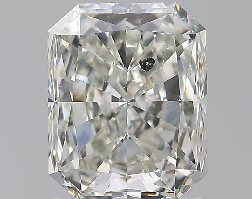 1.82 Carat Radiant Natural Diamond with  Cut Diamond in 14KT  view 1
