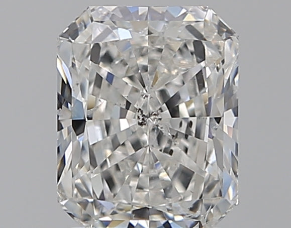 2.01 Carat Radiant Natural Diamond with  Cut Diamond in 14KT  view 1
