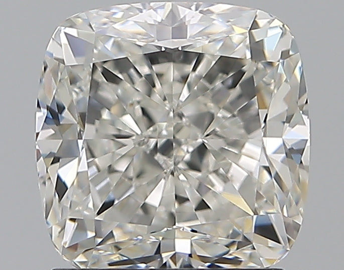 2.01 Carat Cushion Natural Diamond with  Cut Diamond in 14KT  view 1

