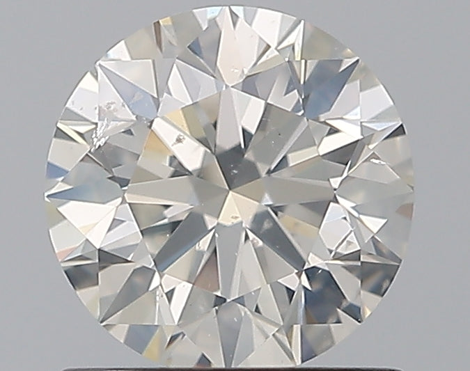1.01 Carat Round Natural Diamond with  Cut Diamond in 14KT  view 1
