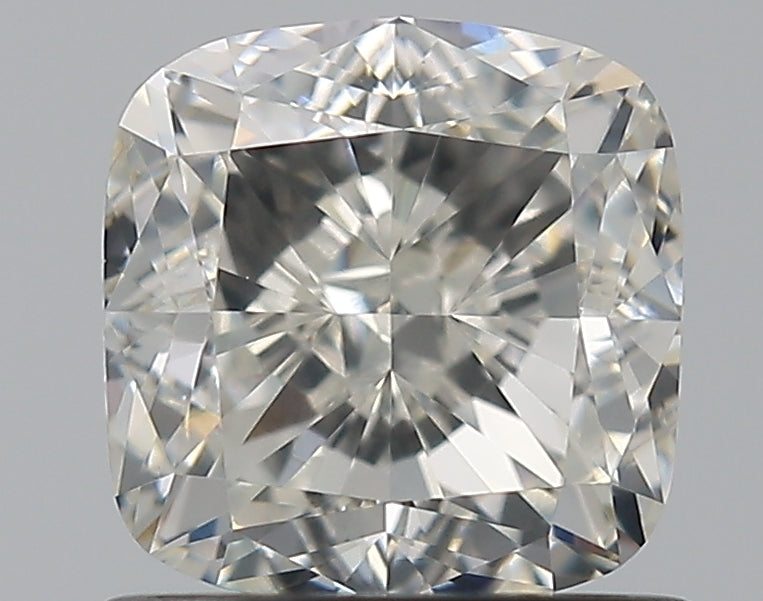1.2 Carat Cushion Natural Diamond with  Cut Diamond in 14KT  view 1
