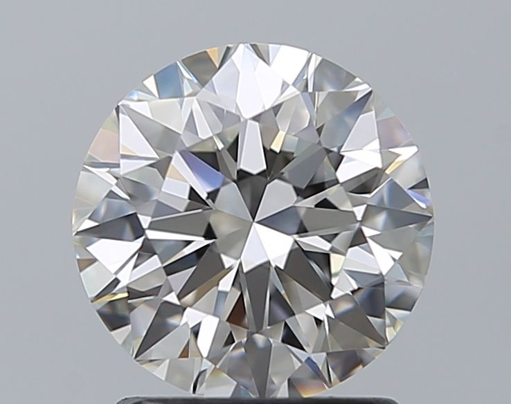1.5 Carat Round Natural Diamond with  Cut Diamond in 14KT  view 1
