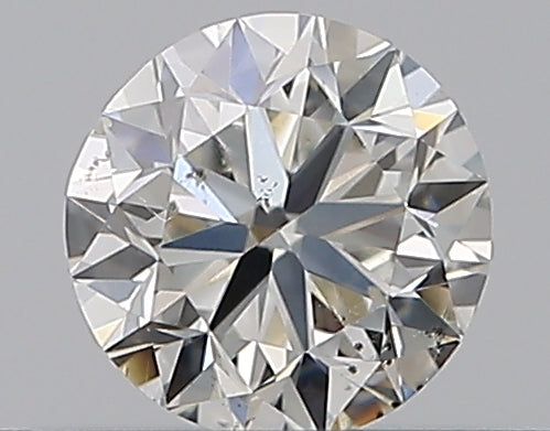 0.3 Carat Round Natural Diamond with  Cut Diamond in 14KT  view 1
