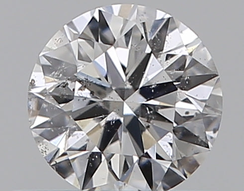 0.31 Carat Round Natural Diamond with  Cut Diamond in 14KT  view 1
