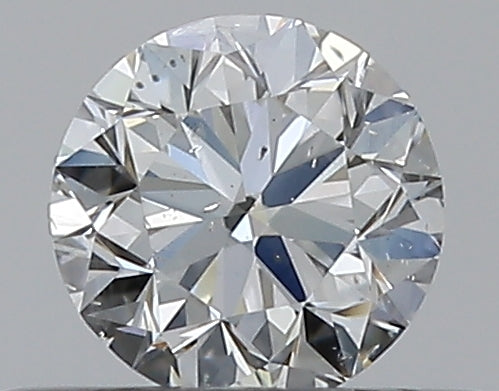 0.3 Carat Round Natural Diamond with  Cut Diamond in 14KT  view 1
