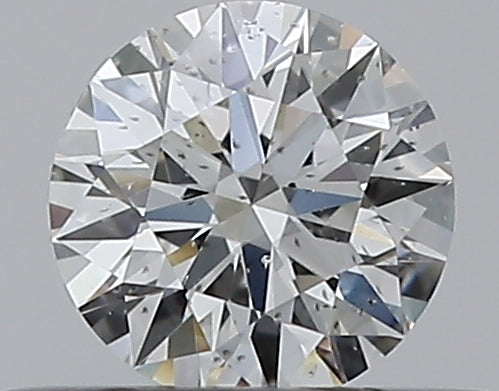 0.3 Carat Round Natural Diamond with  Cut Diamond in 14KT  view 1
