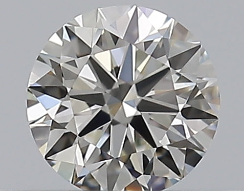 0.3 Carat Round Natural Diamond with  Cut Diamond in 14KT  view 1
