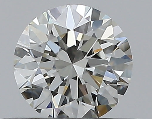 0.3 Carat Round Natural Diamond with  Cut Diamond in 14KT  view 1
